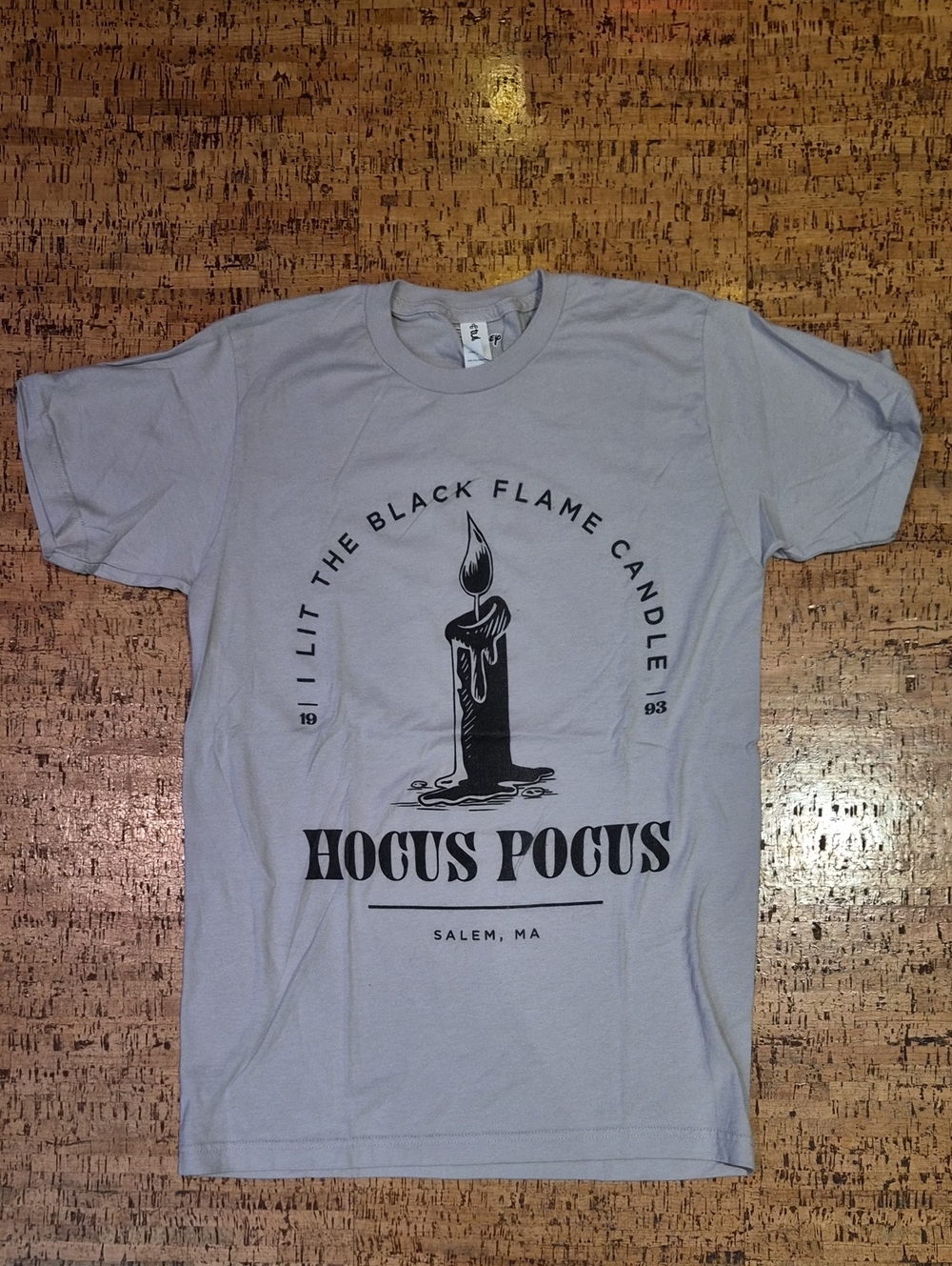 disney hocus pocus black flame candle shirt